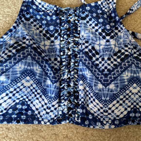 Blue bikini top - Picture 3 of 3